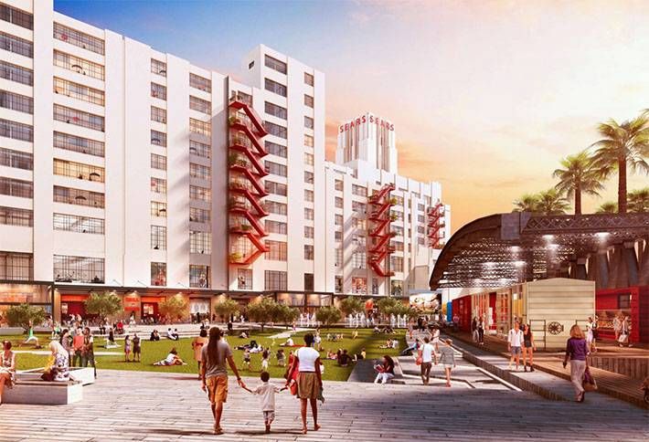Makeover Of Historic Boyle Heights Sears Complex Moving Forward
