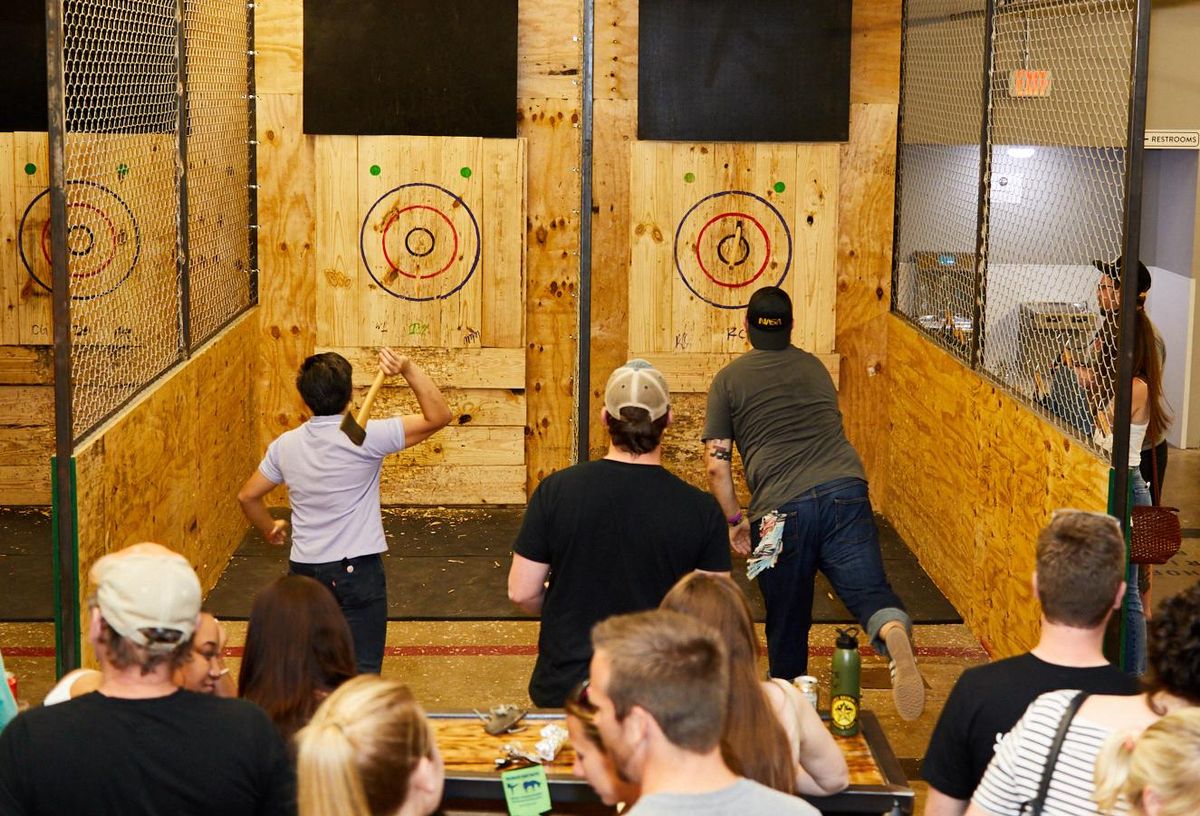 Competitive Ax Throwing Facilities Spreading Rapidly In U S Cities