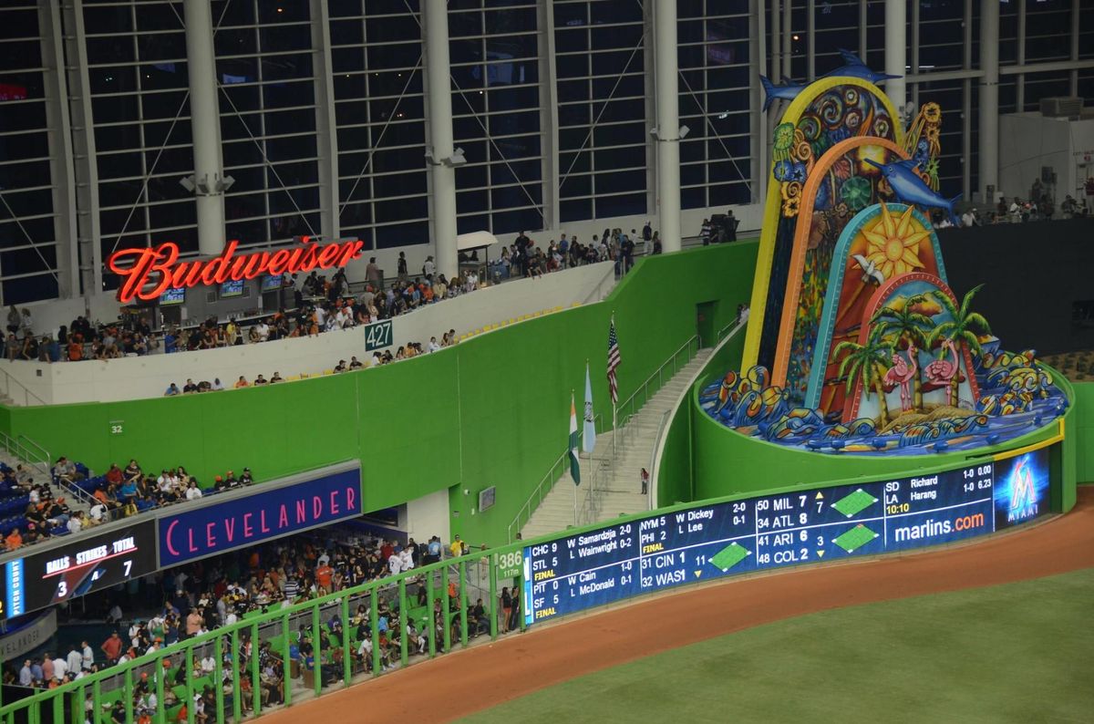 27 HQ Images Miami Marlins Baseball Stadium : Gov Desantis Cites Lackluster Miami Marlins Attendance As Evidence Sports Fans Can Maintain Social Distance Florida Politics 27 HQ Images Miami Marlins Baseball Stadium : Gov Desantis Cites Lackluster Miami Marlins Attendance As Evidence Sports Fans Can Maintain Social Distance Florida Politics
