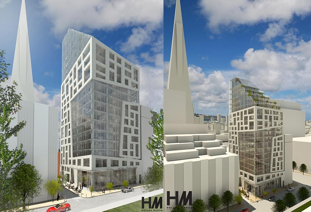 200FootTall Condo/Hotel Tower Proposed At 447 Battery St.