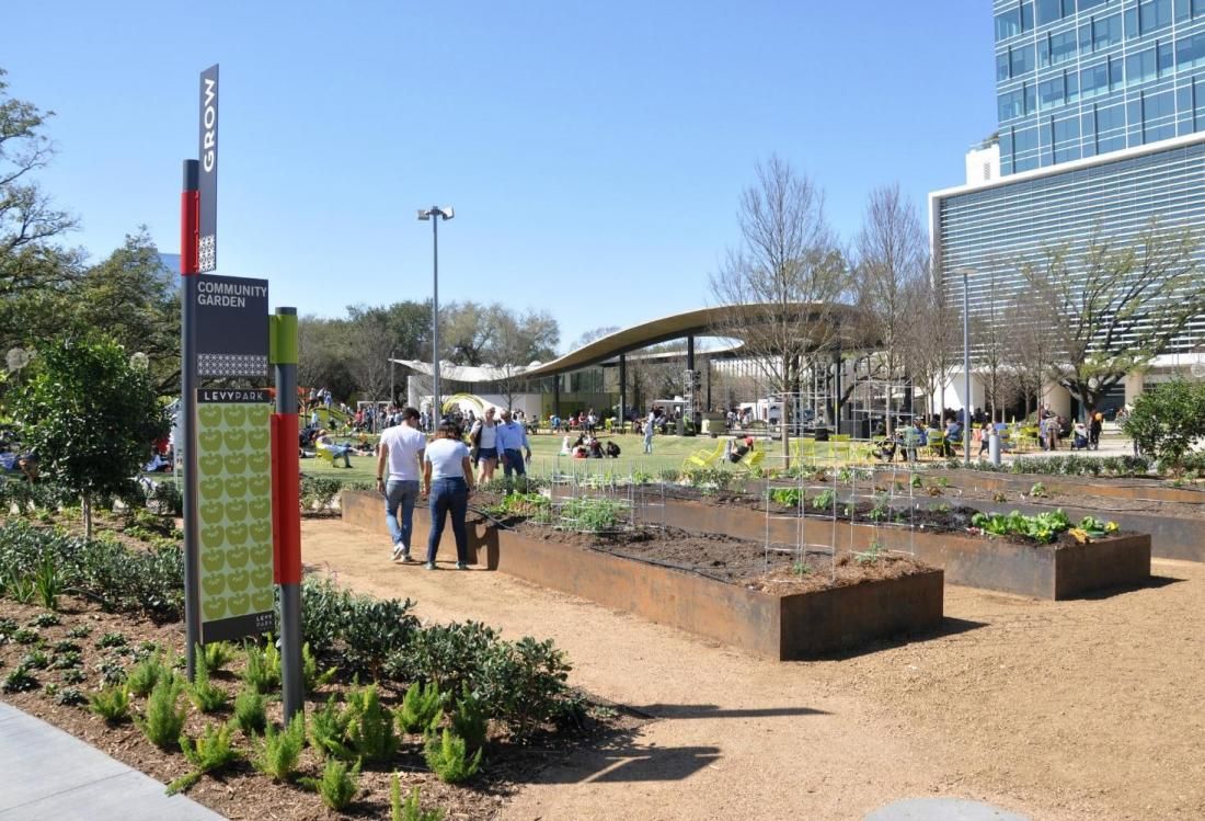 Levy Park Opens To Big Crowds And A Beautiful Day