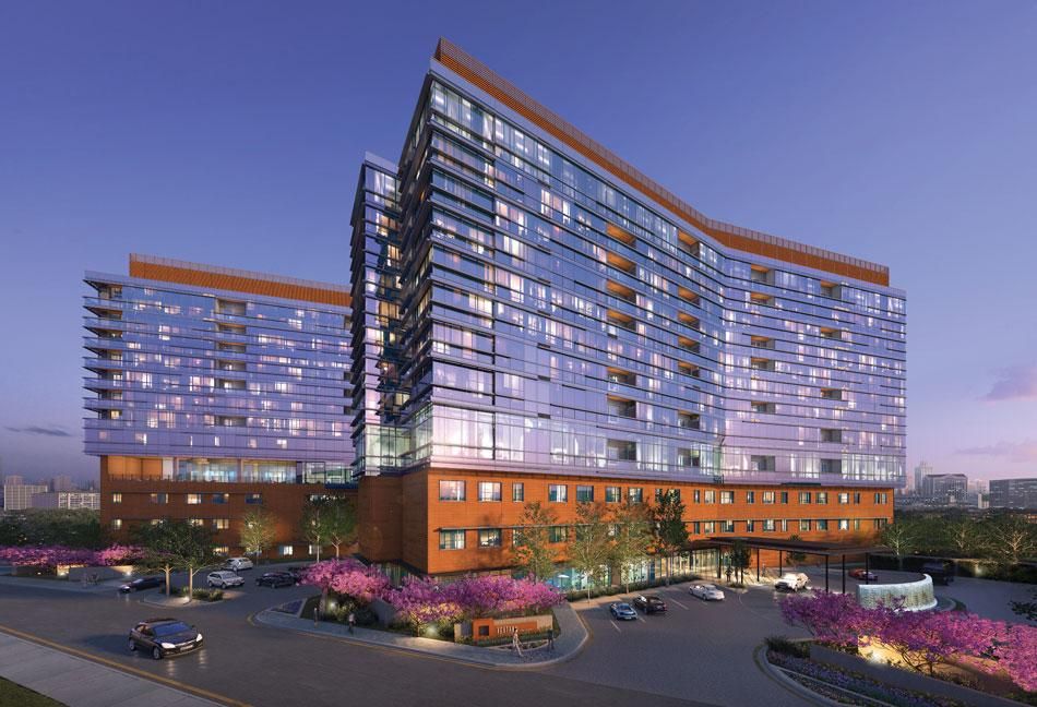 Luxury Senior Housing High-Rise Tops Out