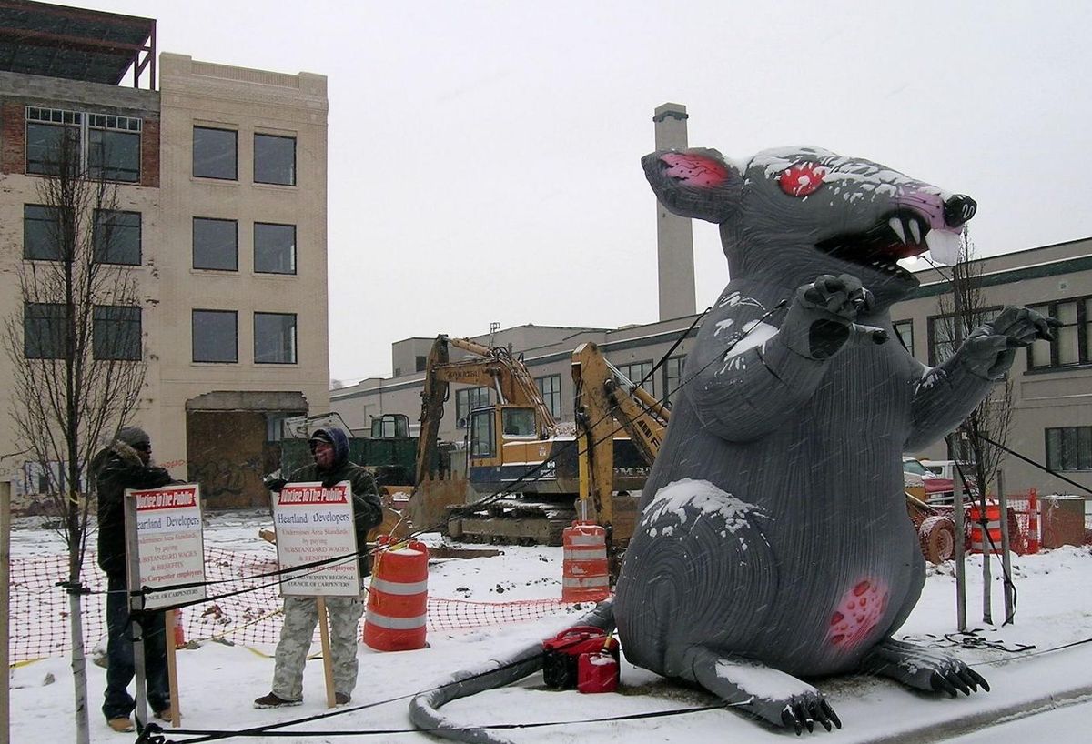 Scabby Under Threat: National Labor Relations Board Tries To Make Union ...