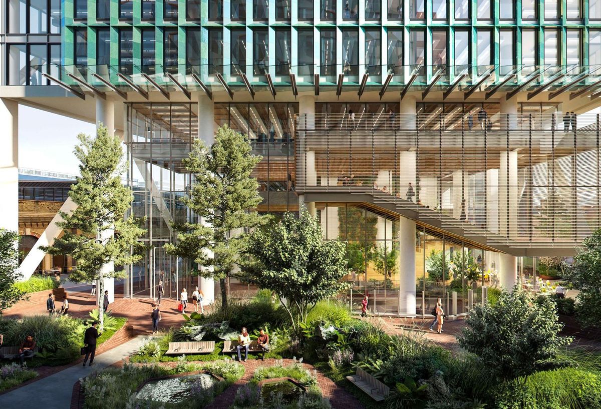 A Look Inside The Most Sustainable Office Tower In London