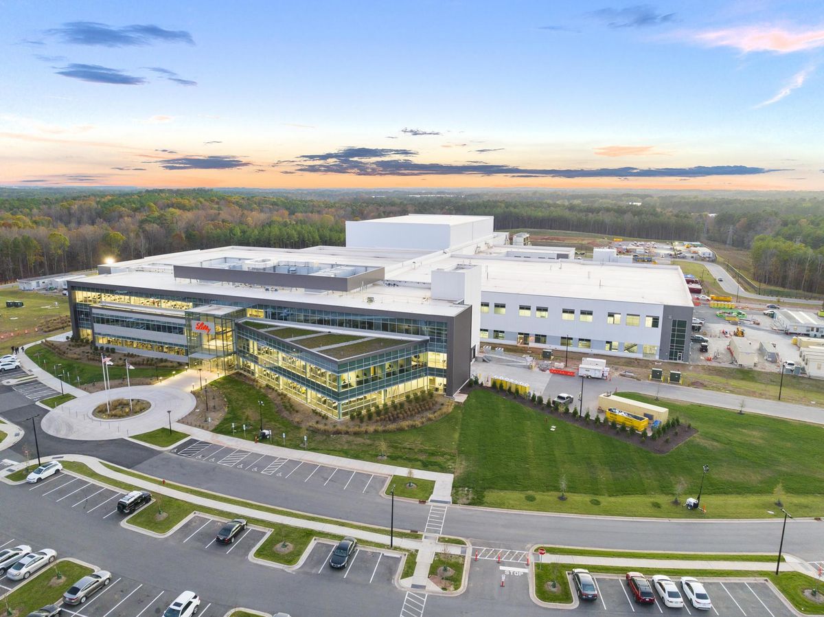Map Of Rtp Eli Lilly Investing $450M In Research Triangle Park Plant Expansion