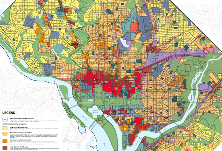 Dc S Planning Maps Dc Grassroots Planning Coalition Future Land Use Map