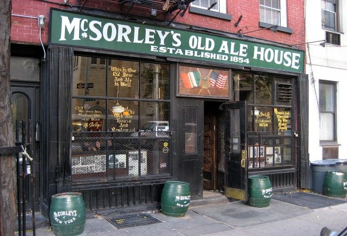 5 Famous Nyc Irish Bars For St Pat S