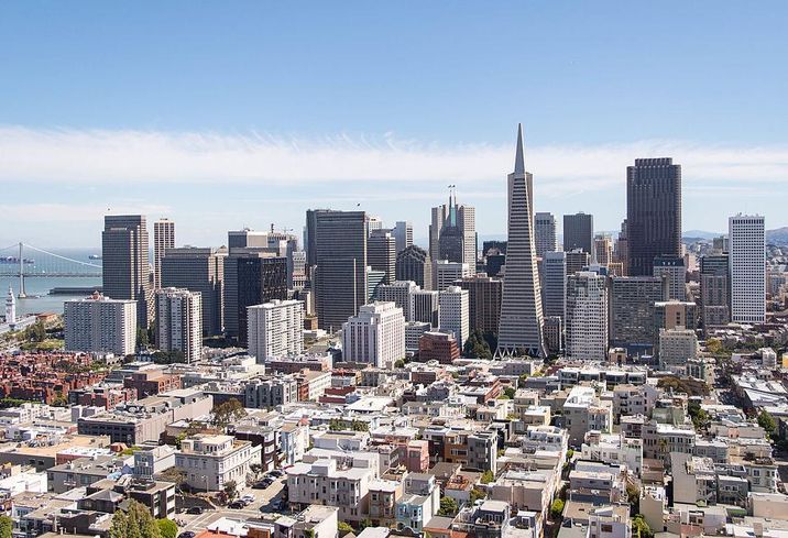 San Francisco skyline
credit: By Supercarwaar
