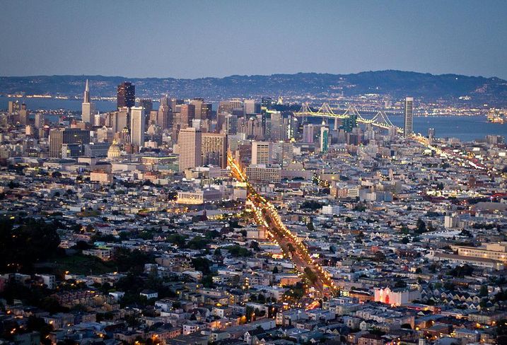 San Francisco skyline
credit: Tony Webster