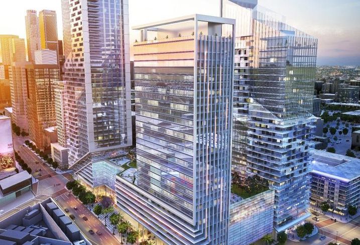 New Rendering Of $700M DTLA Mixed-Use Project