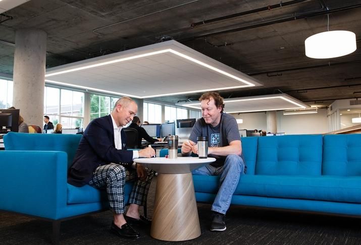 SoFi's Nino Fanlo and Mike Cagney
credit: SoFi