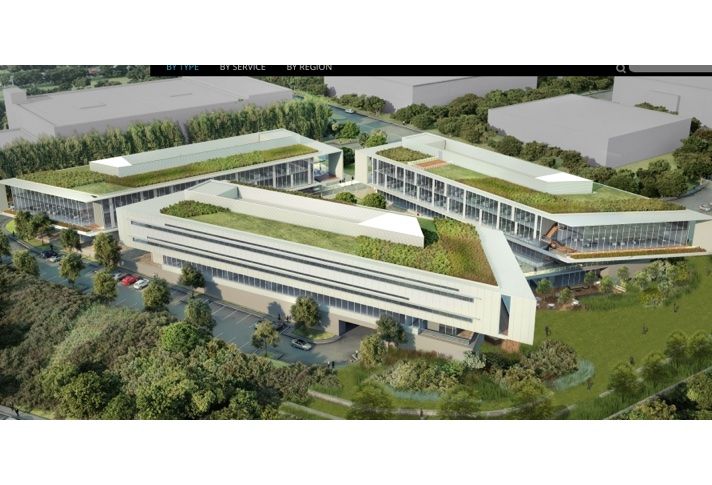 13 biomed campus under construction in University Towne Center.