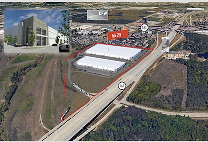 Jackson-Shaw To Develop 683k SF Parc GSW Industrial Property In Irving