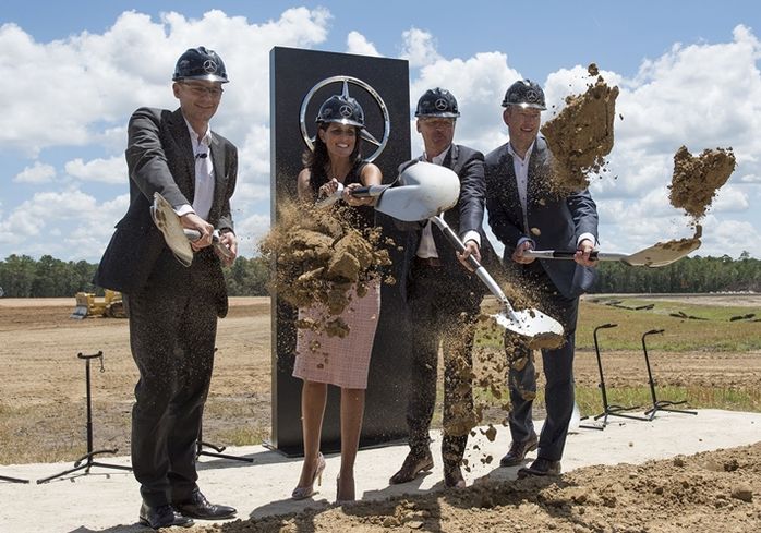 Mercedes Benz Kicks Off Expanded Plant In Sc