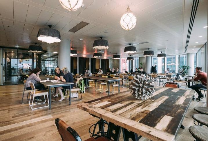 WeWork offices, wework, co-working space, open offices