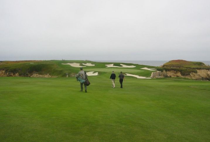 Cypress Point Golf Course, walk to the 16th hole