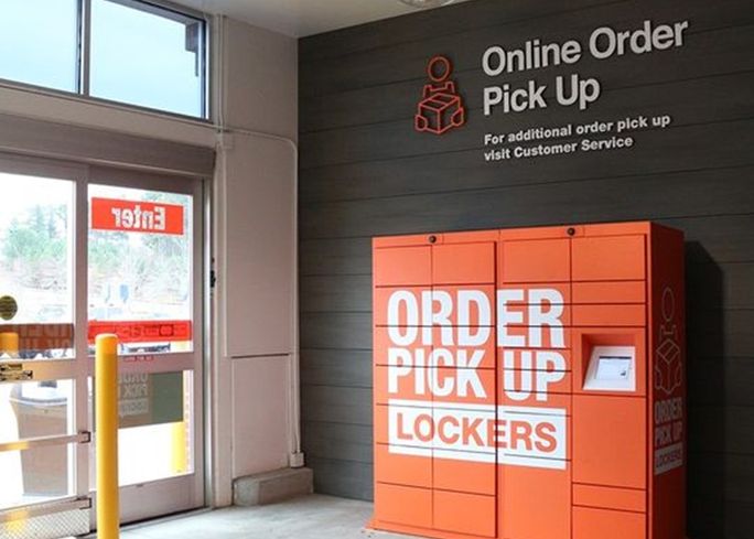Home Depot Joins The Rush To Install Online Order Pickup Lockers,Background Merah Hitam Hd