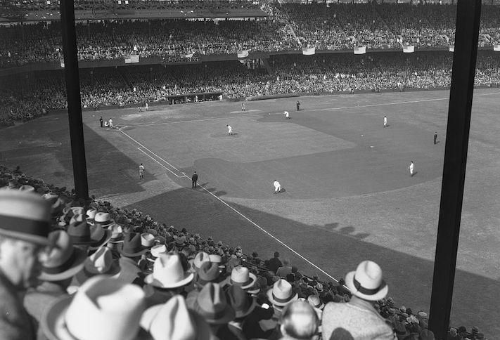 The Washington Senators' Griffith Stadium during the 1933 World Series