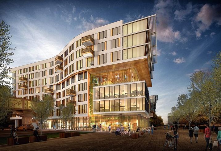 Construction Underway At Cim Group Apartment Complex At