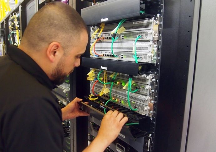 A Rare Look Inside A Hyperscale-Ready Data Center