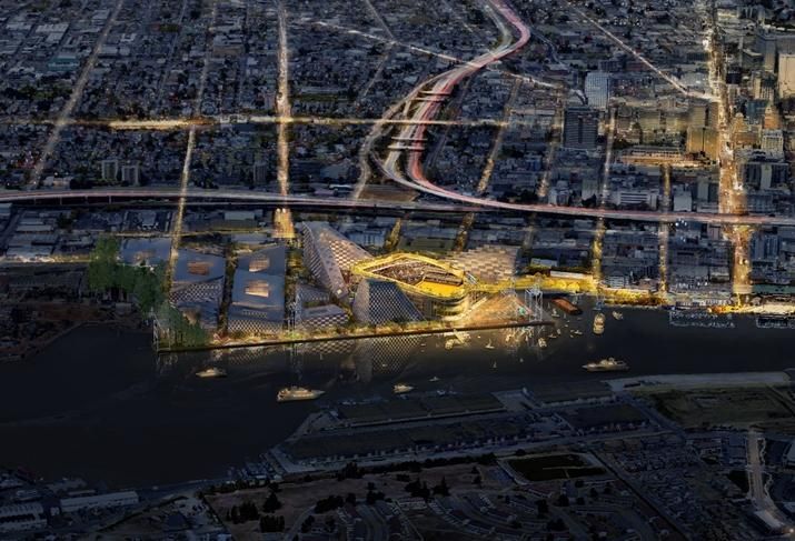 BIG Renderings For Oakland A's Stadium Focus On Community Engagement