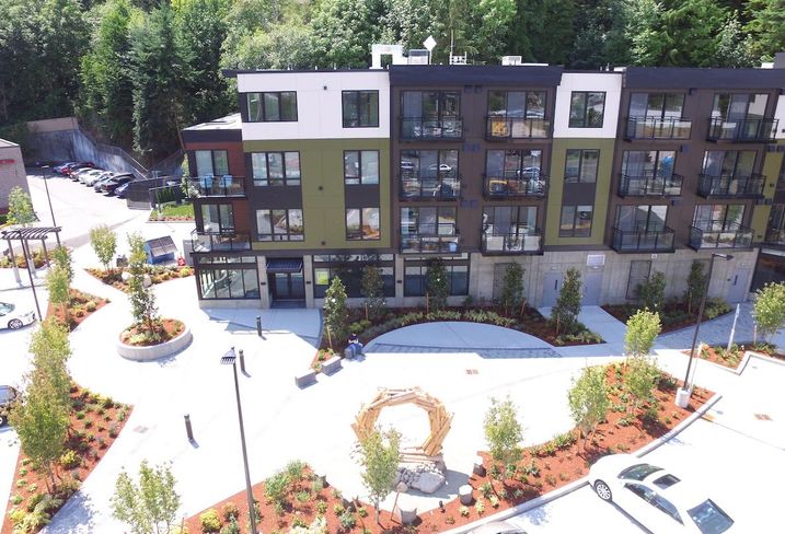 Apartment Building Opens In Edmonds Upzone