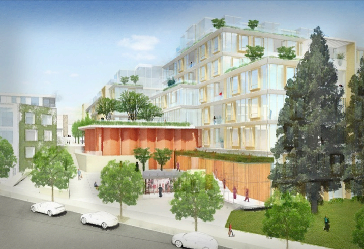 Preliminary drawing for UCSF Laurel Heights
credit: 3333 California