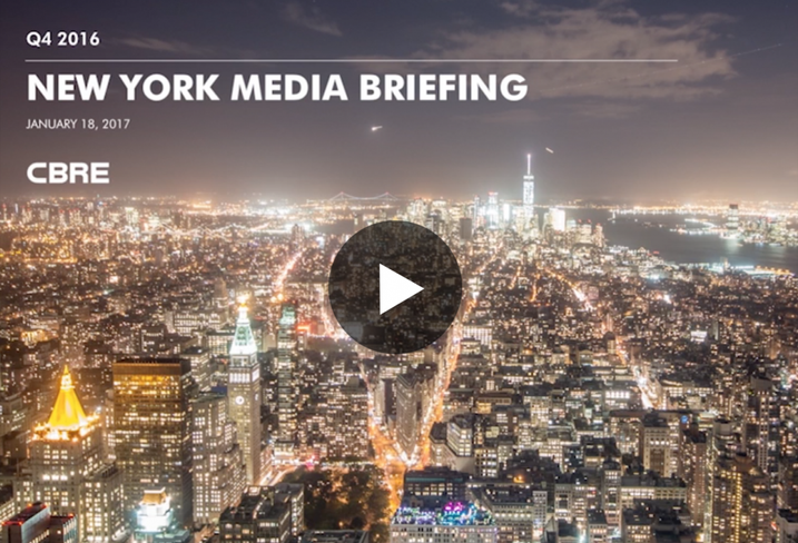 CBRE's Q4 2016 Year-End Wrap-Up — Plus A Look Ahead