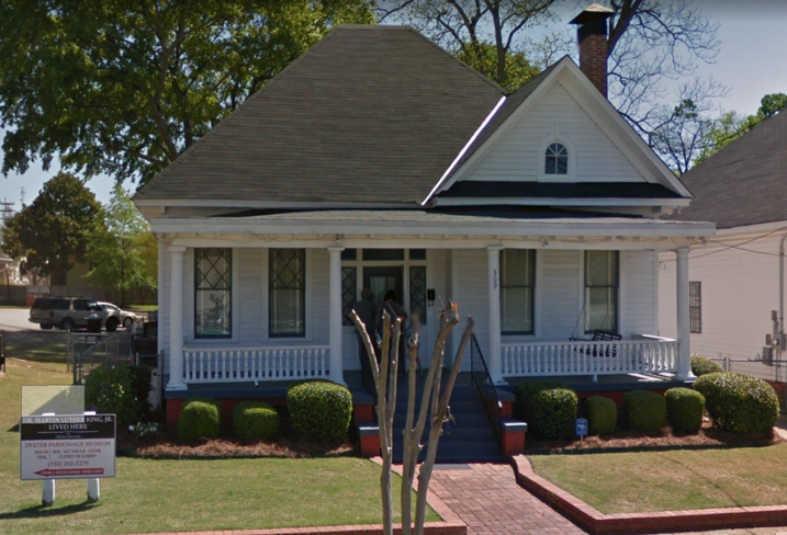Martin Luther King Jr. Montgomery home.