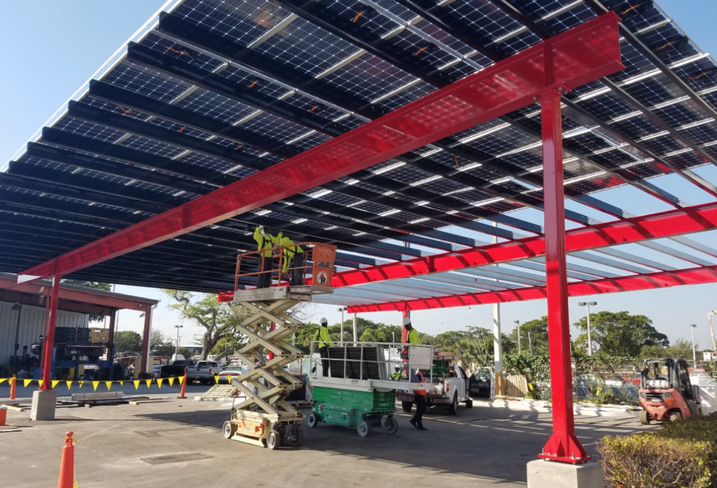 A Solar Carport Can Power Your Office Charge Your Car