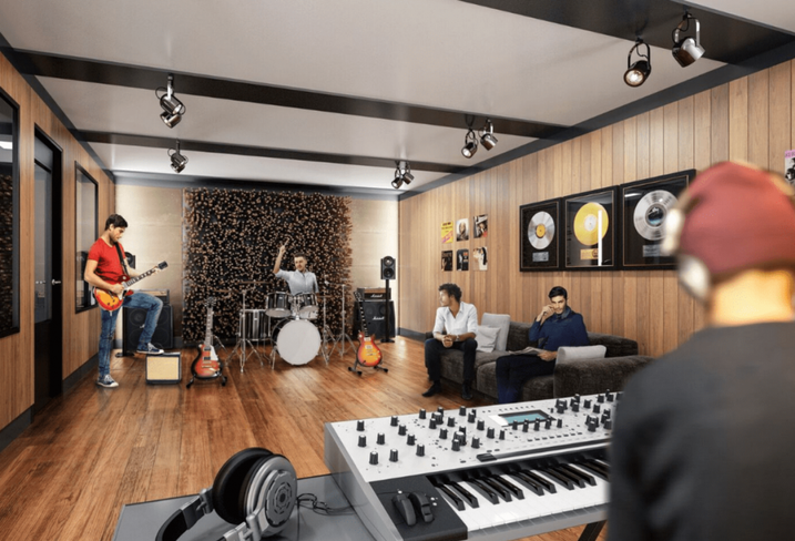 Music Jam Rooms A Growing Amenity