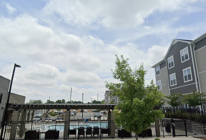 An apartment complex in Raleigh